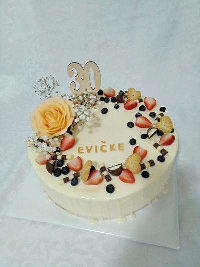 Birthday cake - Cake by Vebi cakes