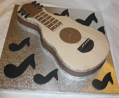 Taylor Swift Guitar - Cake by DoobieAlexander