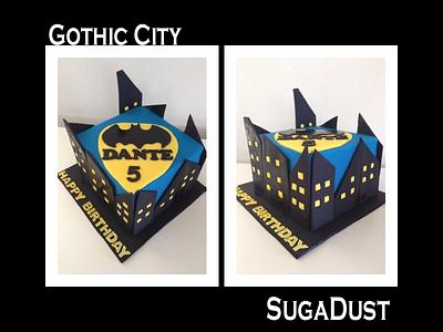 Gothic City - Cake by Mary @ SugaDust