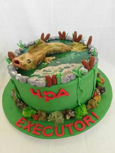 Торта за рибар - Cake by CakeBI9