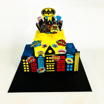 Lego Batman and Robin cake - Cake by At Piece