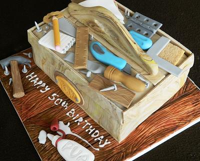 Tool Box Cake - Cake by Wild Cupcakes
