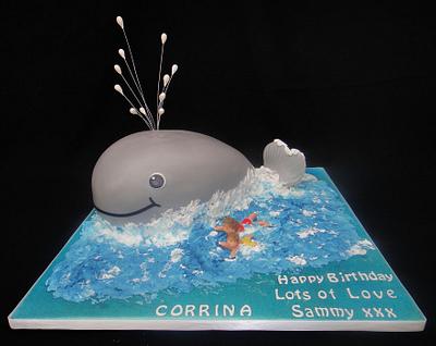 Sammy the Whale - Cake by Ceri Badham