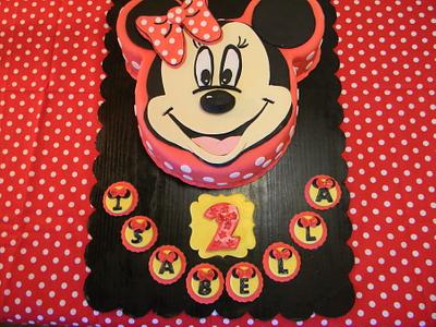 Minnie Mouse Cake - Cake by Sonia