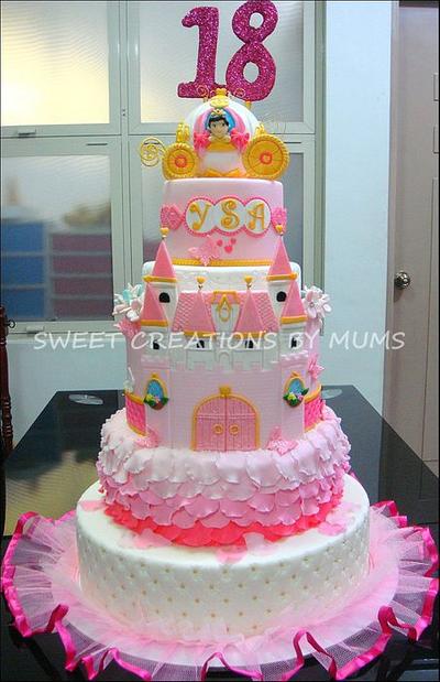 Princess Themed Cake  - Cake by Jo-ann M. Tuazon
