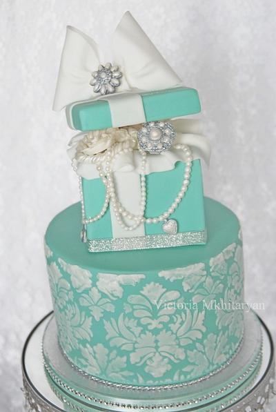Tiffany Birthday cake - Cake by Art Cakes Prague