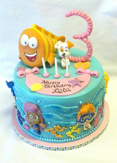 Bubble Guppies for Lola! - Cake by Terri Coleman