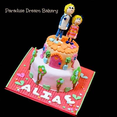 Charlie & Lolla Cake.  - Cake by Tema