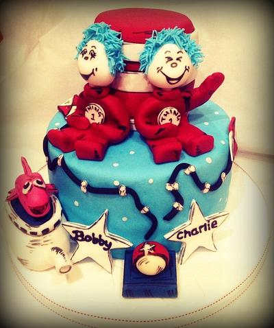 Dr Seuss  - Cake by Samantha sim