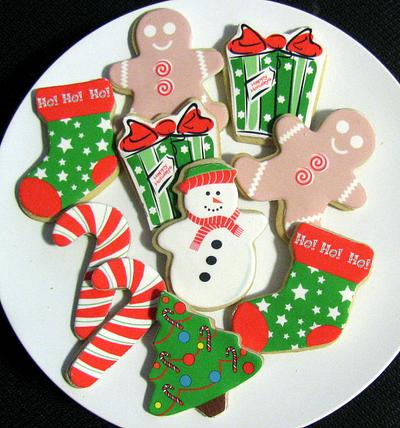 Christmas cookies - Cake by Cheryl