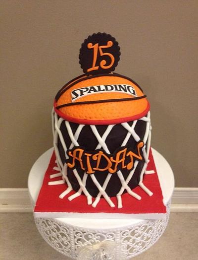 Basketball. - Cake by Jennifer Jeffrey