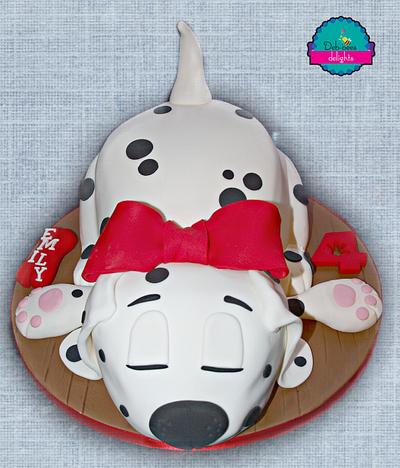 101 Dalmation Puppy - Cake by Deb-beesdelights