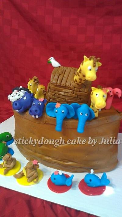 noahs ark - Cake by Julia Dixon