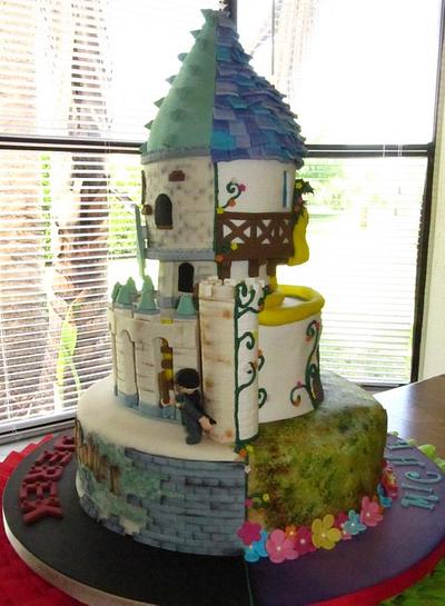 Harry Potter & Tangled Cake!!! - Cake by Monika Zaplana