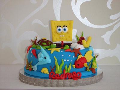 SpongeBob Cake! - Cake by AçúcarArte Cake Design