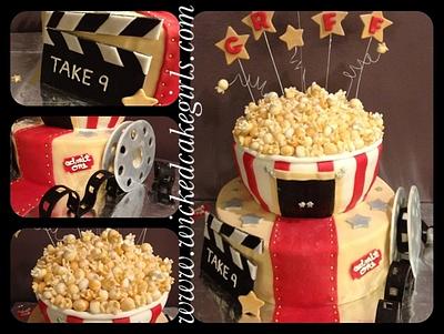 Movie Time - Cake by Wicked Cake Girls