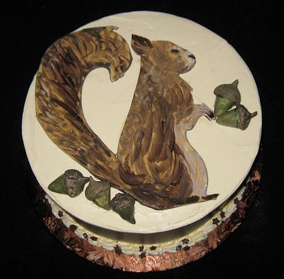 I hate that squirrel! - Cake by Lauren Cortesi