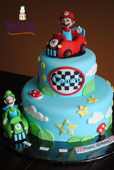 Mario & Luigi - Cake by Baby Got Cakes