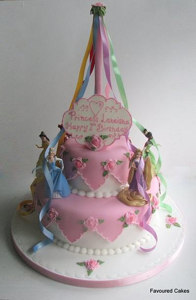 Maypole Princess Cake - Cake by Favoured Cakes