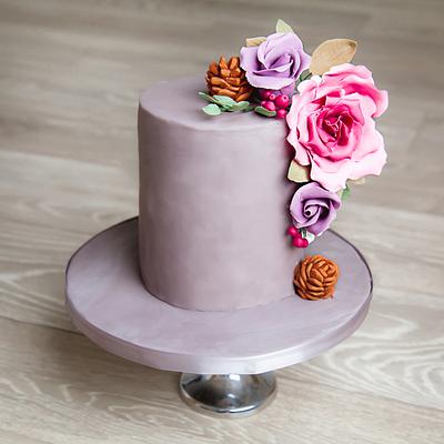 Slate & Roses (professional photo)  - Cake by Charlotte