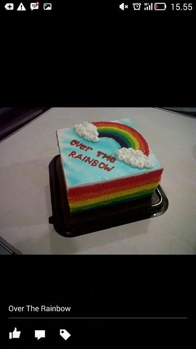 over the rainbow - Cake by angel's cake
