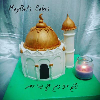 Mosque cake  - Cake by MayBel's cakes