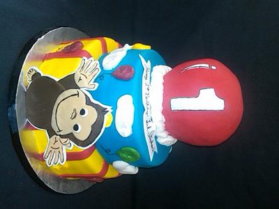 Curious George Cake - Cake by Danielle