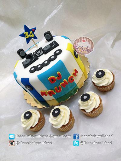 Happy Birthday Dj Krunch! - Cake by TheCake by Mildred