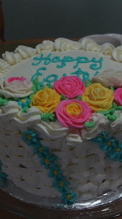 1 Year of Cake Decorating - Cake by Jenn