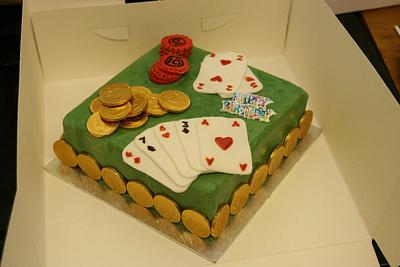 Vegas Casino Theme Cake - Cake by Vintage Twist