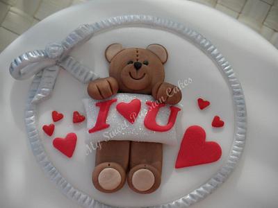 Happy Valentine ;) - Cake by Beata Khoo