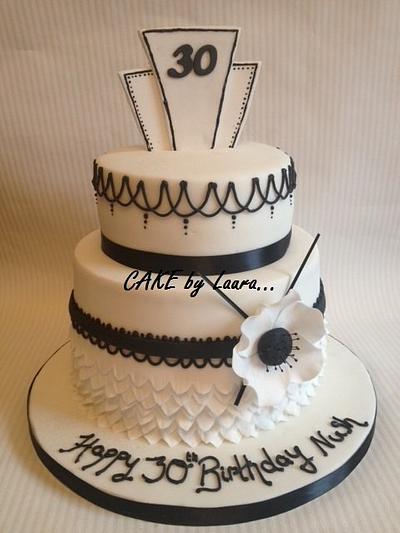 1920s style cake - Cake by Laura Woodall