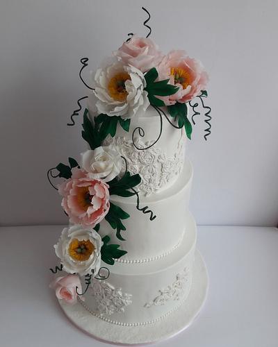 Wedding cake - Cake by Mariya Gechekova