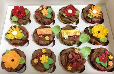 23rd Birthday Cupcakes - Cake by MariaStubbs