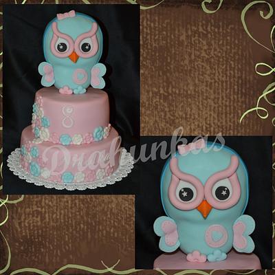 Owl cake - Cake by Drahunkas