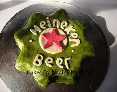Heineken  - Cake by Nadine Makhani