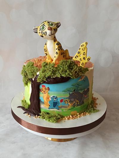 The Lion Guard - Cake by Jitkap