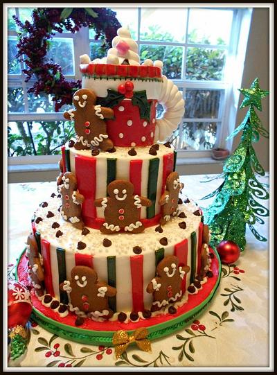 Christmas Cake  - Cake by Bethann Dubey