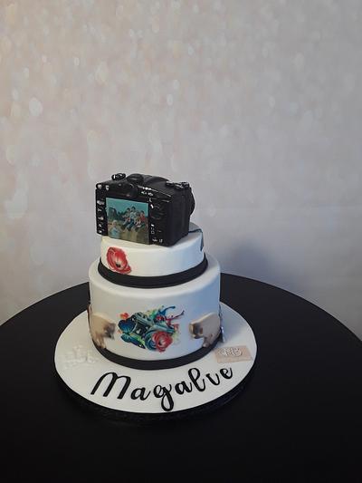 Photography cake - Cake by Céline Dachicourt, Saveur d'un Reve