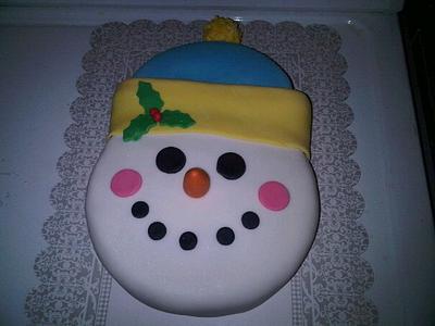 My snowman!!!!  - Cake by Gabriela Mera