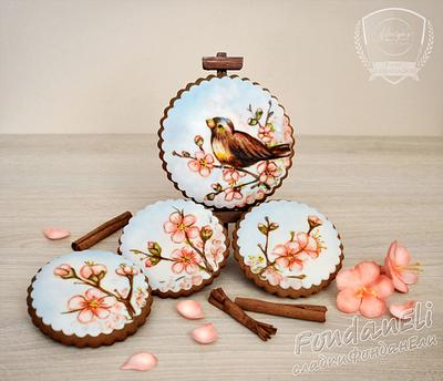 Spring - cookies - Cake by FondanEli