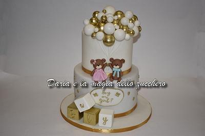 Baby gender reveal cake - Cake by Daria Albanese
