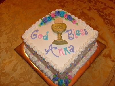 1st Holy Communion - Cake by Pamela