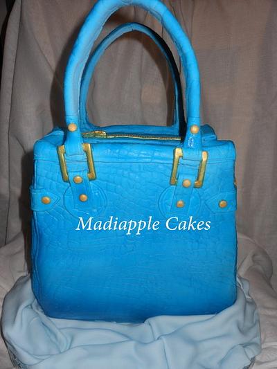 Crocodile effect handbag - Cake by Madiapple