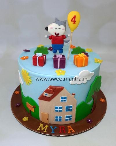 Wolfoo cake - Cake by Sweet Mantra Homemade Customized Cakes Pune