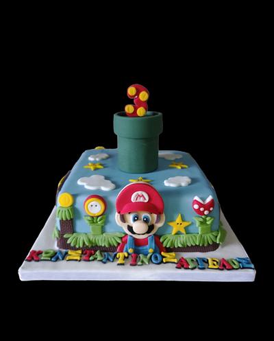 Mario - Cake by Sofia Frantzeskaki
