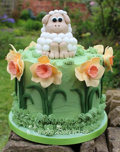 Easter lamb - Cake by Marie's Bakehouse