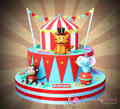 Circus Cake for Zayan - Cake by HummingBread