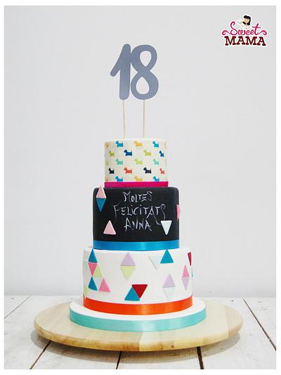18th Birthday Cake - Cake by Soraya Sweetmama