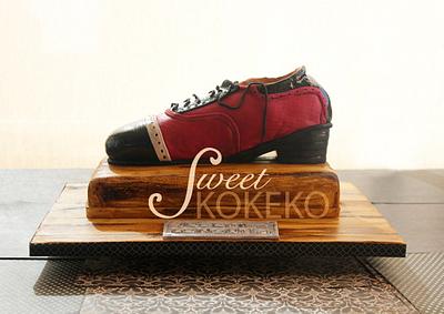 Used Dancing Shoe 3D Cake! - Cake by SweetKOKEKO by Arantxa